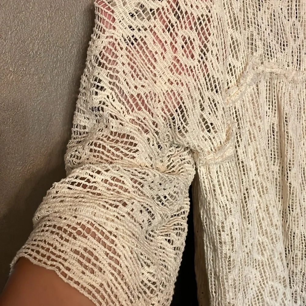 Free people lace oversized top - Picture 8 of 8